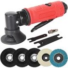 2inch Small Air Angle Grinder Set Pneumatic 90 Polisher Grinding Machine Tool