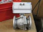 FESTO ACTUATOR DFPD160RP90RDF0710 W 3 FLANGED 8 BOLT SS BALL VALVE 10K80 SCS13