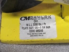 CM Camlok Horizontal Plate Clamp CH1 WLL 2200Lbs Plate Sz Size 14114