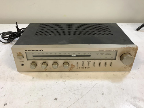 Marantz SR225 Stereo AM/FM Tuner Receiver, Silver "G3C"