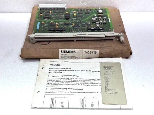 Siemens 6ES5 466-4UA11 Analog Input Module Simatic S5