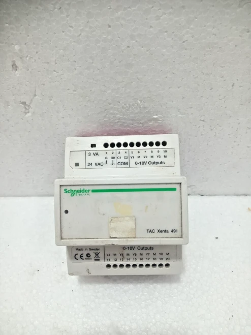 SCHNEIDER TAC XENTA 491 0-073-0301-0 OUTPUT MODULE