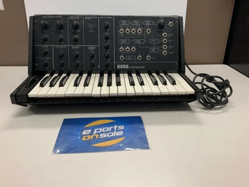 Korg MS-10 MS10 Vintage Analog Synthesizer, Black Not tested RB Z2C