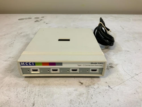 MCCI 3201 Enhanced USB Type-C Connection Exerciser White Gray 4-Ports (F2D*)