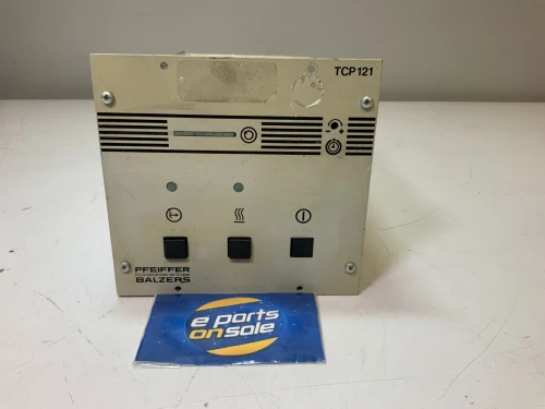 Pfeiffer Balzers TCP 121 240V Turbo Pump Controller, Silver RD-J5C