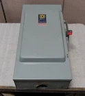 Square D H364 Fusible Safety Switch Ser E1 200 A Amp 600Vac 3Ph 3P