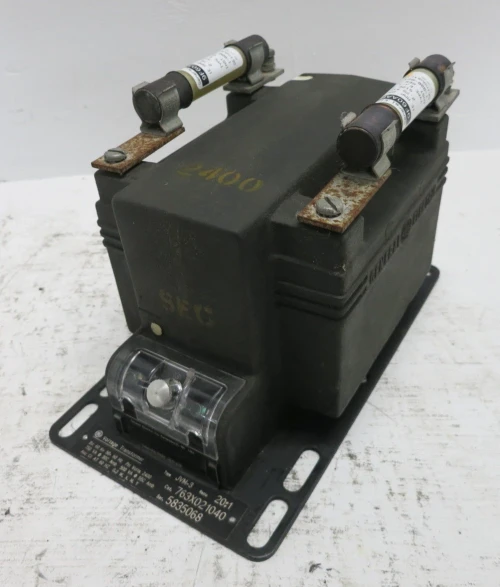 GE 763X021040 Type JVM-3 Voltage Transformer Ratio 20:1 2400V VT JVM3