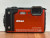 .Nikon Coolpix W300 16 Mega Pixels 5x Optical Zoom Orange Compact Digital Camera