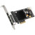 SIIG 4 Port Gigabit Ethernet with POE PCIe Card Intel 350