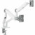 Alogic Glide Mounting Arm for Dual 32 Monitor White C32GMA2