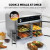 Kalorik MAXX 26Qt Flex Sync Air Fryer Oven with 14 Accessories Stainless Steel