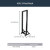 StarTech 2Post Server Rack with Casters  42U