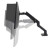 Ergotron Desk Mount for Monitor Curved Screen Display Matte Black 45475224