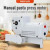 Handcranked pasta press machine upgraded special motor motor manual to electric
