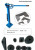 YP38 Manual Metal Bending Machine Floor Compact 7 Sets of Molds Extended Handle