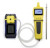 4 in 1 Gas Detector with External Pump CO H2S O2 Ex Alarm Storage Curve Display