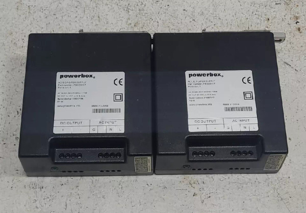 ABBPOWERBOX PBSE5117 AC/DC POWER SUPPLY 220-240VAC 50/60HZ 120W 24VDC, 2 Units.
