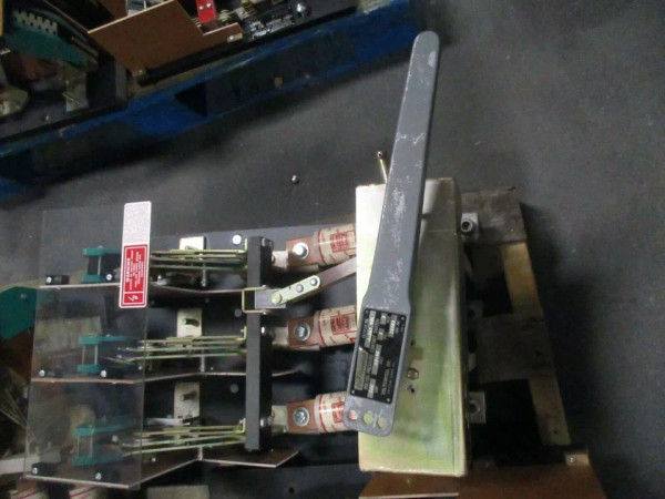 Boltswitch Bolted Pressure Contact Switch J 365WOL 400A 600V 3W 3P Used Boltswitch Bolted Pressure Contact Switch J 365WOL 400A 600V 3W 3P Used