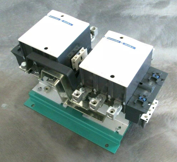 NEW SET OF TELEMECANIQUE CR1-F150 INTERLOCKING CONTACTORS CR1F150