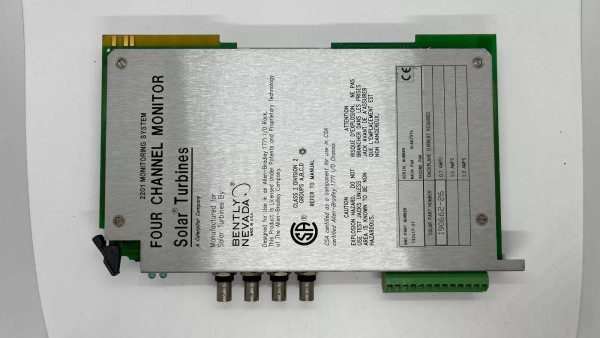 Bently Nevada 132417-01 Four Channel 2201 Monitoring System I/O Module 190662-26
