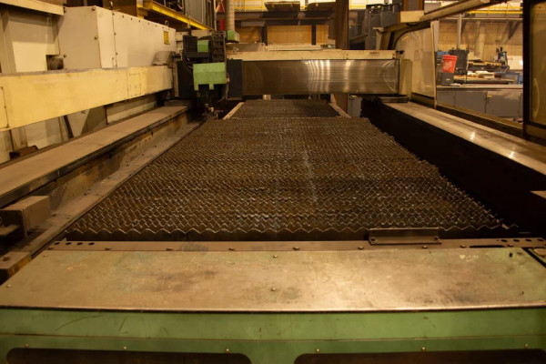 4000 Watt Mazak HyperGear 510 CO2 Laser, 5' x 10' Table, 2005