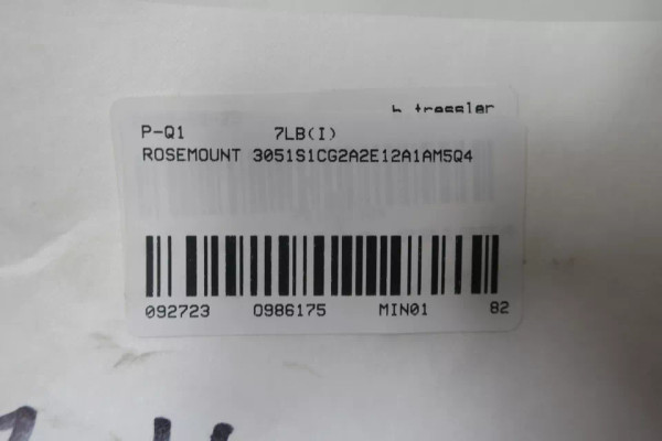 Rosemount 3051S1CG2A2E12A1AM5Q4 Pressure Transmitter -5-60in-h2o 10.5-42.4v-dc Rosemount 3051S1CG2A2E12A1AM5Q4 Pressure Transmitter -5-60in-h2o 10.5-42.4v-dc