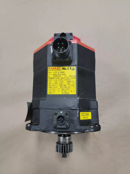 FANUC BIS 8/3000 AC SERVO MOTOR A06B-0075-B303