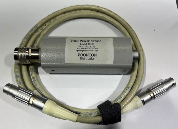 Boonton 56518 .5-18GHz Peak Power Sensor and Cable - Fully Tested - Look