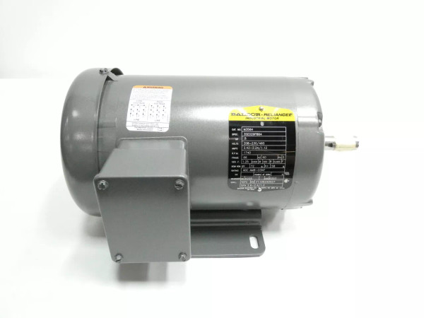 Baldor M3564 Ac Motor 66 3ph 1/2hp 1740rpm 208-230/460v-ac