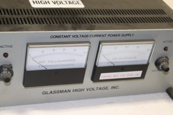 GLASSMAN Constant High Voltage Current Power Supply WORKING