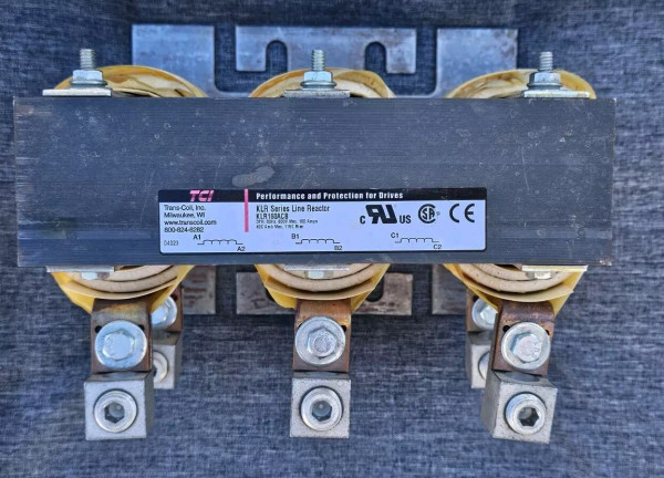 TCI KLR Series Input Line Reactor KLR160ACB 600v 160amps Used