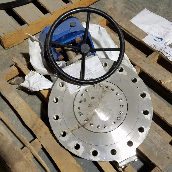 Zwick A10300Y-YA11AA 12" Butterfly Valve, Class 300, CF8M Body, CF8M Disc - NEW