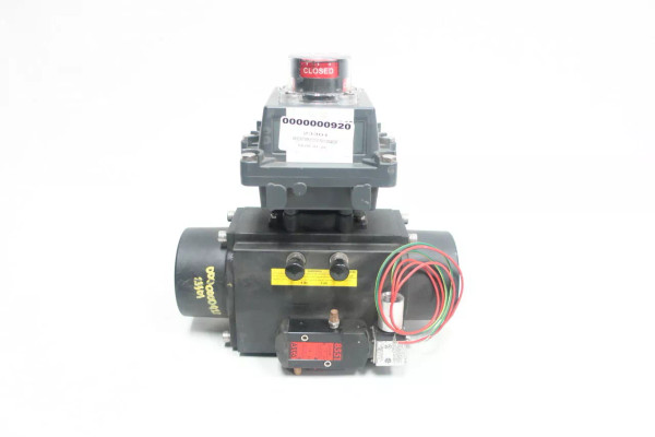Topworx F89U-014-SR10 DXP-M21GNEB Pneumatic Valve Actuator Positioner Assembly Topworx F89U-014-SR10 DXP-M21GNEB Pneumatic Valve Actuator Positioner Assembly