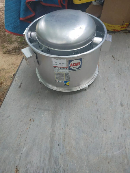 Acme Centri Master Exhaust Fan PNU135RG 0.50 60Hz 3Ph