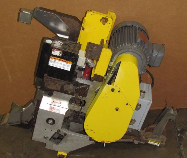 SIGNODE M58 M 34 1 HP 230/460V 3PH 1160 RPM 3/4" POLY BANDING STRAPPING HEAD