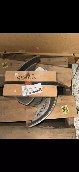 Stainless 4-vane Pump Impeller Replaces Goulds 3175m 8x10-18 CD4M Stainless 4-vane Pump Impeller Replaces Goulds 3175m 8x10-18 CD4M