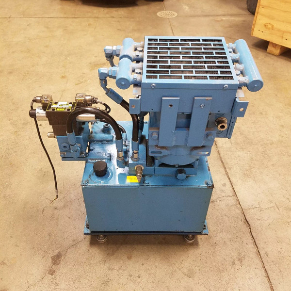 Michigan Fluid Power 1HP, 230/460V, Hydraulic Power Pack. Tank:15"x12"x9" - USED