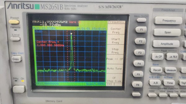 Anritsu MS2651B Spectrum Analyzer 9khz to 3GHz Fully tested patentix Anritsu MS2651B Spectrum Analyzer 9khz to 3GHz Fully tested patentix