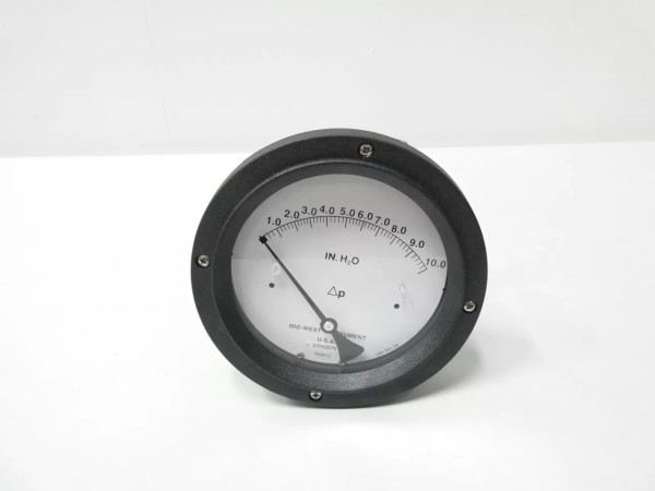 Mid-west 130PC-20-OO Pressure Gauge 4-1/2in 0-10in-h2o