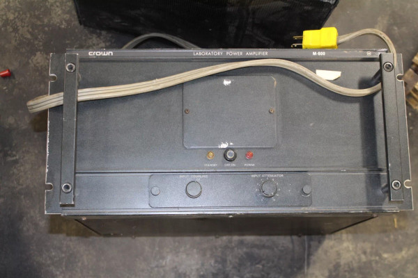CROWN LAB AUDIO POWER AMPLIFIER M-600