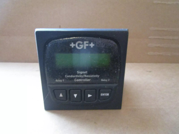`+GF+ GEORG FISCHER CONDUCTIVITY/RESISTIVITY CONTROLLER 38860AC 24V 240V USED