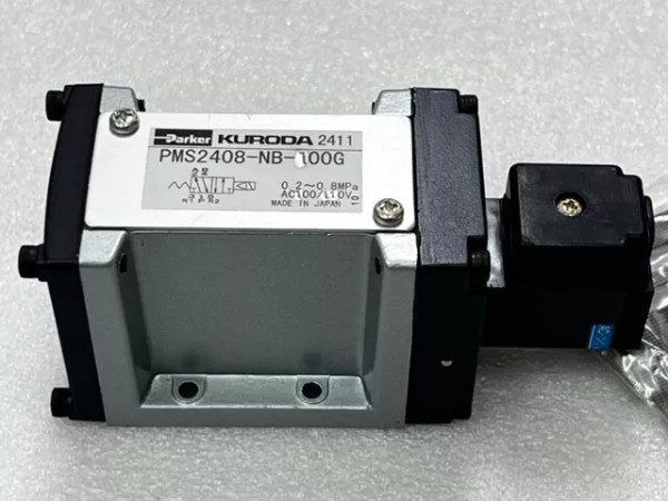 Parker Kuroda PMS2408-NB-100G AC100/110V Manifold Solenoid Valve New Parker Kuroda PMS2408-NB-100G AC100/110V Manifold Solenoid Valve New