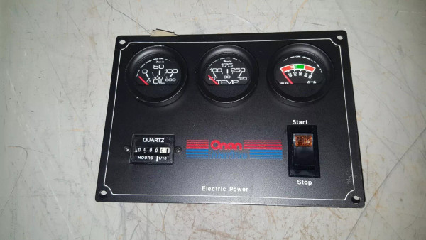 Onan Marine Instrument Panel, 300-324801