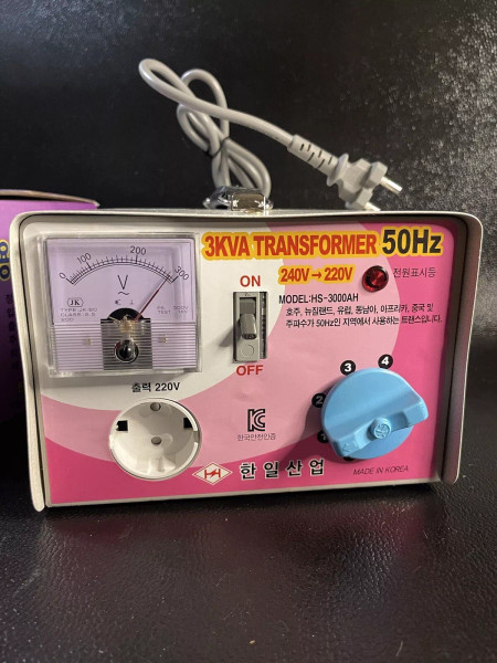 Electric Power Transformer 3 kVA, 220/240/ AC, 50Hz Box Multi Phase New Read Electric Power Transformer 3 kVA, 220/240/ AC, 50Hz Box Multi Phase New Read