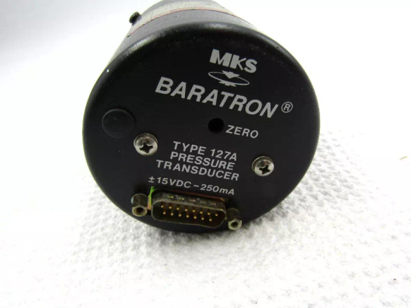 MKS 127AA-00001A Baratron Pressure Transducer, 1 Torr, Type 127, 418869