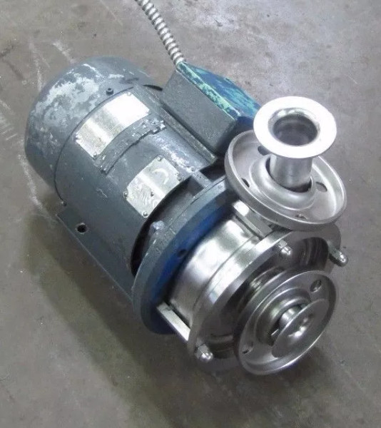 HILGE DURIETTA I-100-5-0.75 1 HP 480V 1 1/2" X 1" STAINLESS S/S CENTRIFUGAL PUMP