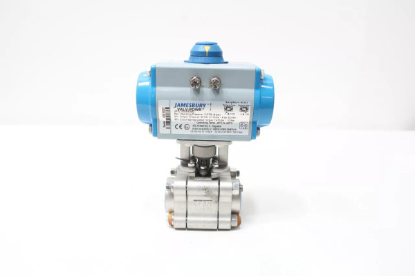 Jamesbury 1" 4A 3600 XTB2 Pneumatic Stainless Ball Valve 1in Npt