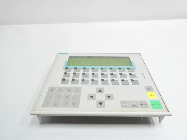 Siemens 6AV3 617-1JC20-0AX1 Simatic Op17 Operator Interface Panel