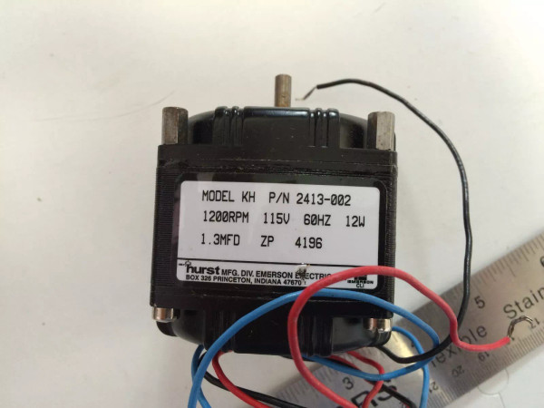 NEW HURST MOTOR GEARMOTOR 2413-002 115 V,DJ