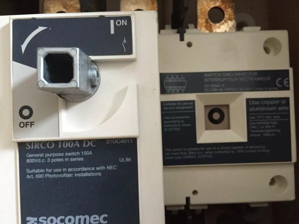 SOCOMEC 210666 SIRCO 100A DC,27DC4011 DC 4X100A,SIRCO DC 4X100A SWITCH,210666,FI SOCOMEC 210666 SIRCO 100A DC,27DC4011 DC 4X100A,SIRCO DC 4X100A SWITCH,210666,FI